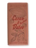 Tavoletta di Cioccolato Fondente con Cacao Biologico e Datteri
