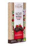 Tavoletta di Cioccolato Fondente e Lampone Bio