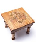 Tavolino di Legno di Acacia