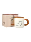 Tazza in Ceramica con Coperchio e Cucchiaino in Acciaio - Handy Mug: I Just Want a....