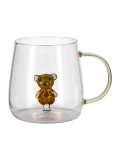 Tazza Vetro in Vetro Borosilicato Orsetto
