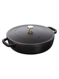 Tegame Chistera in Ghisa Nera