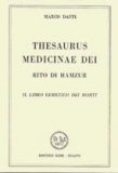 Thesaurus Medicinae Dei - Rito di Hamzur — Libro