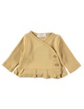 Top Maniche Lunghe Bimba Emma - Vintage Yellow