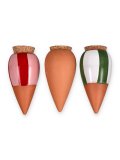 Trio Mini Ollas in Terracotta - Le Rigate