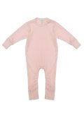 Tutina in Lana Merino e Seta - Pigiamino Bimbo - Light Pink