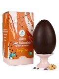 Uovo di Cioccolato Fondente con Nocciole Bio - Golovo