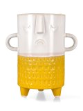 Vaso in Ceramica Mr. Broncio - Giallo