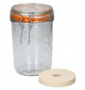 Vaso in Vetro con Coperchio "Swing Top" per la Fermentazione