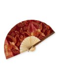 Ventagli in Batik e Bamboo - Colori Assortiti
