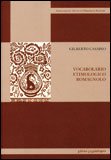 Vocabolario Etimologico Romagnolo — Libro