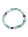 Bracciale "Sfera" in Fluorite Naturale