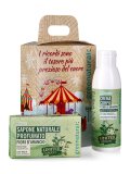 XMAS Box "Giostra Incantata" Fiori d'Arancio con Crema Corpo e Sapone Profumato