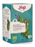 YOGI TEA® Serenità e Concentrazione - Infuso di Menta, Timo, Tulsi e Limone Bio