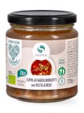 Zuppa di Borlotti con Pasta di Riso Bio