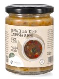 Zuppa di Lenticchie con Pasta di Riso Bio