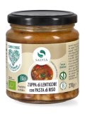 Zuppa di Lenticchie con Pasta di Riso Bio