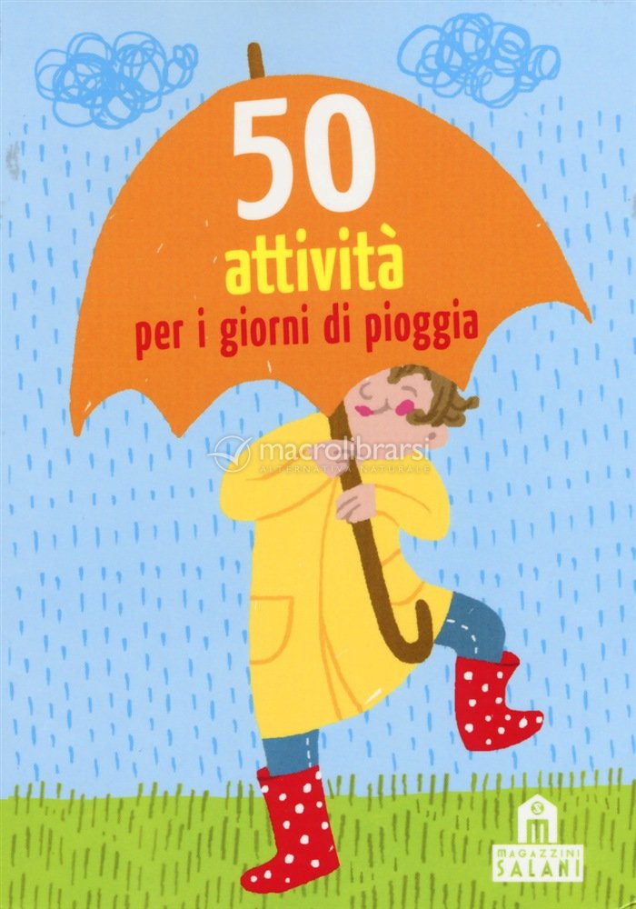 50 Attività per i Giorni di Pioggia Carte — Libro 50 Attività per i Giorni di Pioggia Carte — Libro