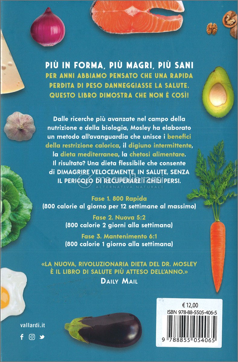 800 Calorie: la Nuova Via al Digiuno intermittente — Libro di Michael