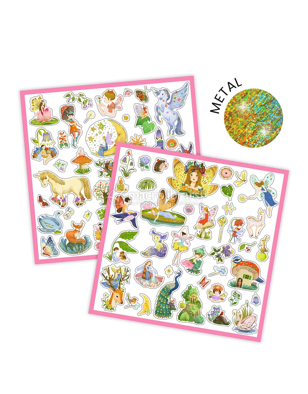 DJECO Adesivi Da Parete Animali – Colorati, Rimovibili, Per Cameretta, Unisex, Confezione Con Manuale - 4