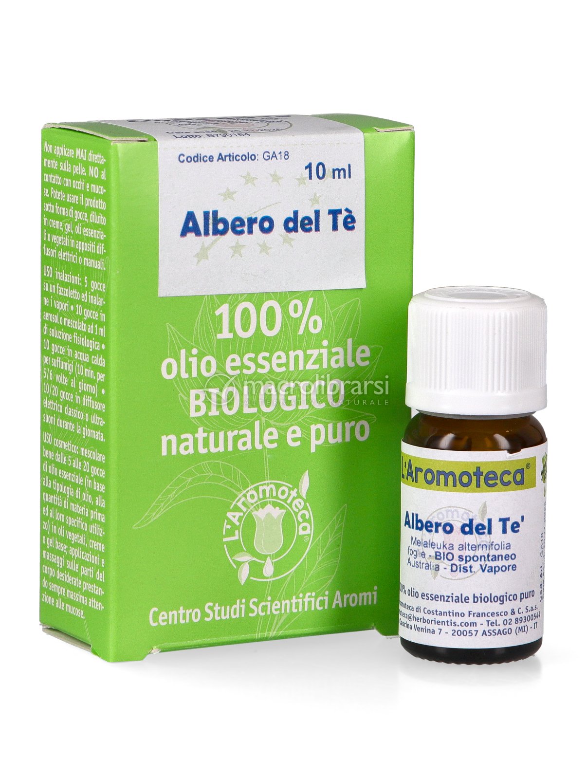 Albero del Tè - Olio Essenziale Bio di L'Aromoteca 