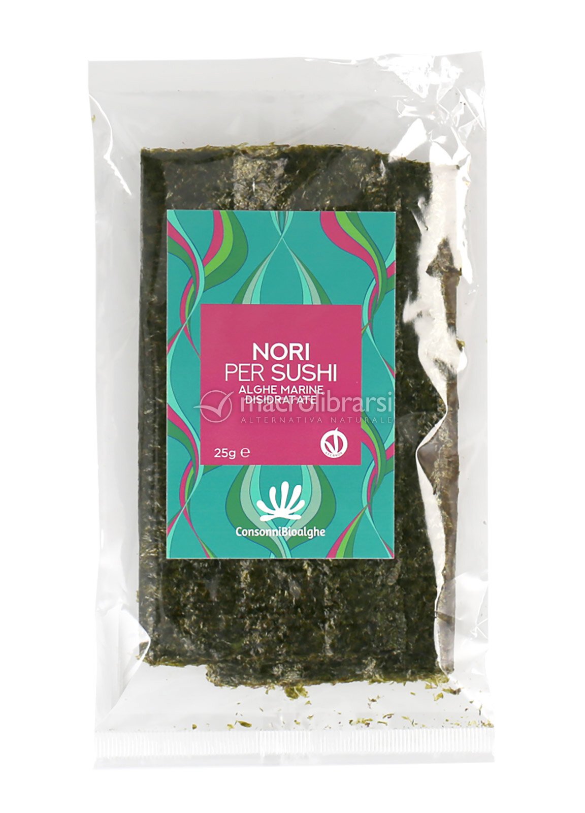 Alga Nori per Sushi di Consonni Bioalghe 