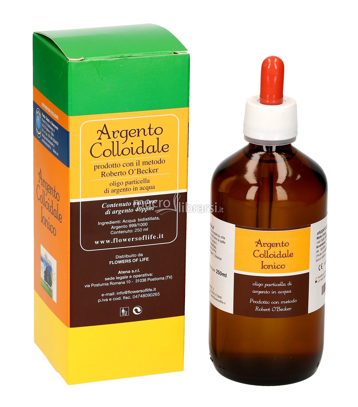 Argento Colloidale Ionico - 40 ppm - ATENA S.R.l.