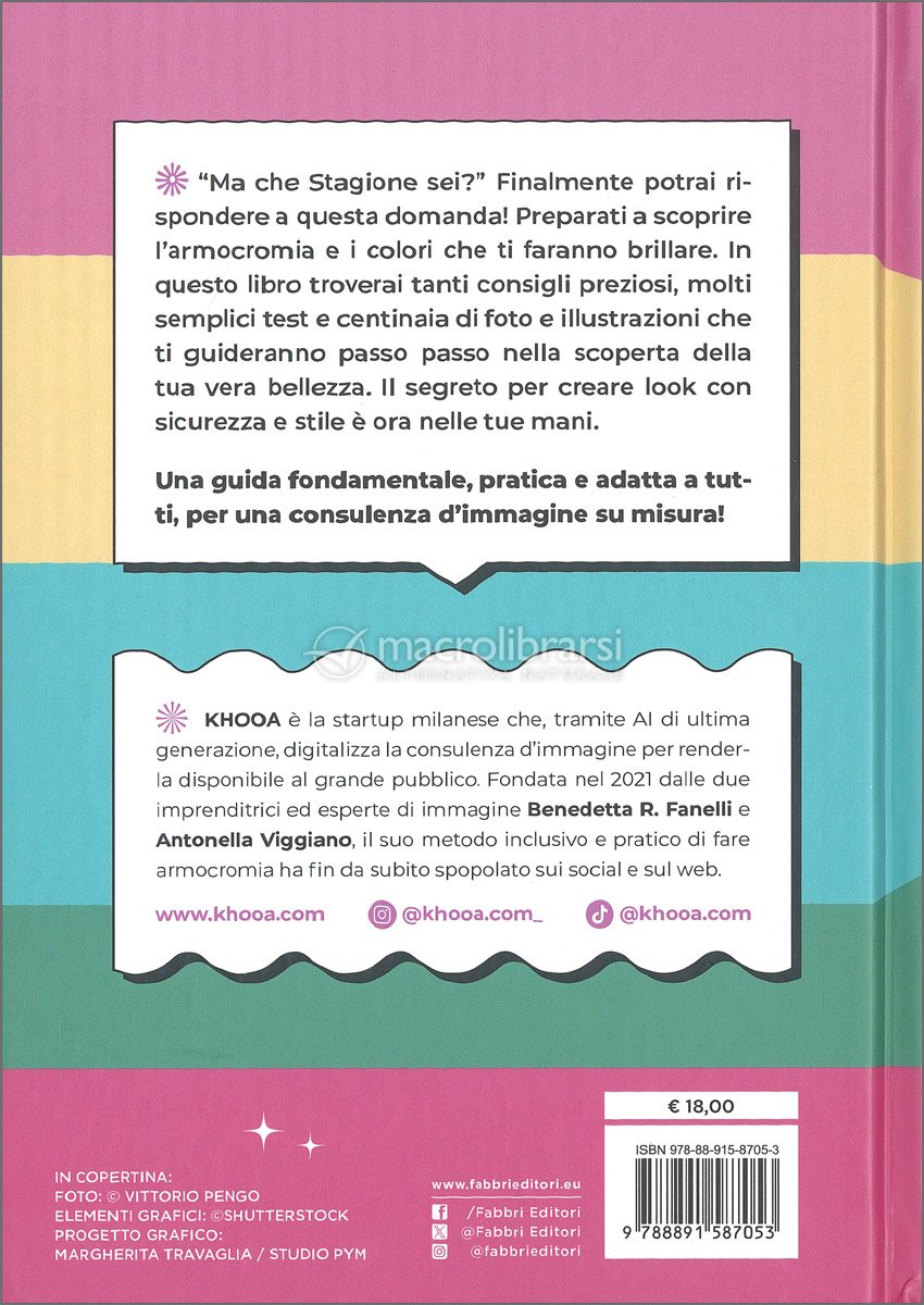 Armocromia per Te — Libro di Benedetta R. Fanelli