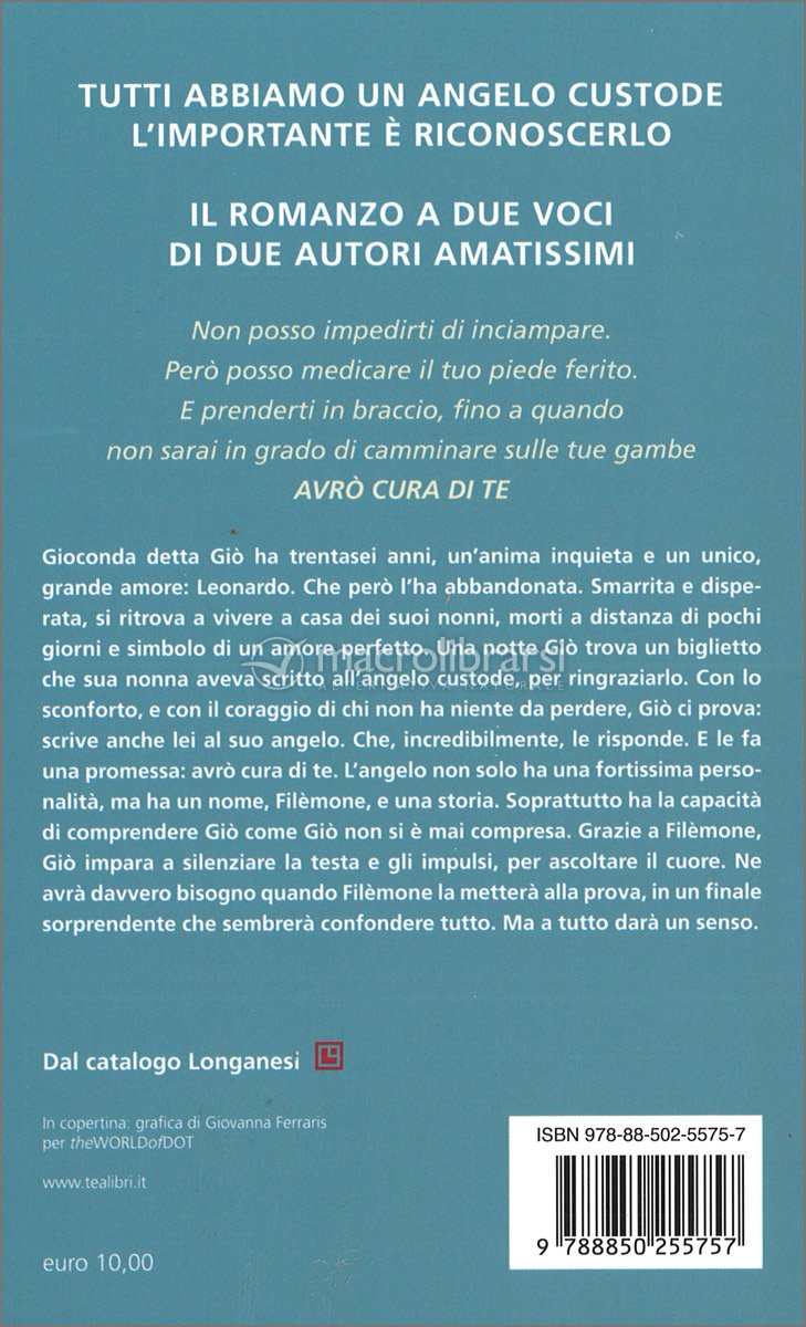 Avrò Cura di Te — Libro di Massimo Gramellini, Chiara Gamberale