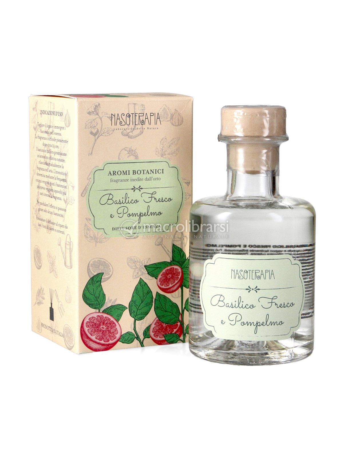 Diffusore con Bastoncini - Aromi Botanici dell'Orto di Nasoterapia - Hp  Italia srl - Macrolibrarsi.it