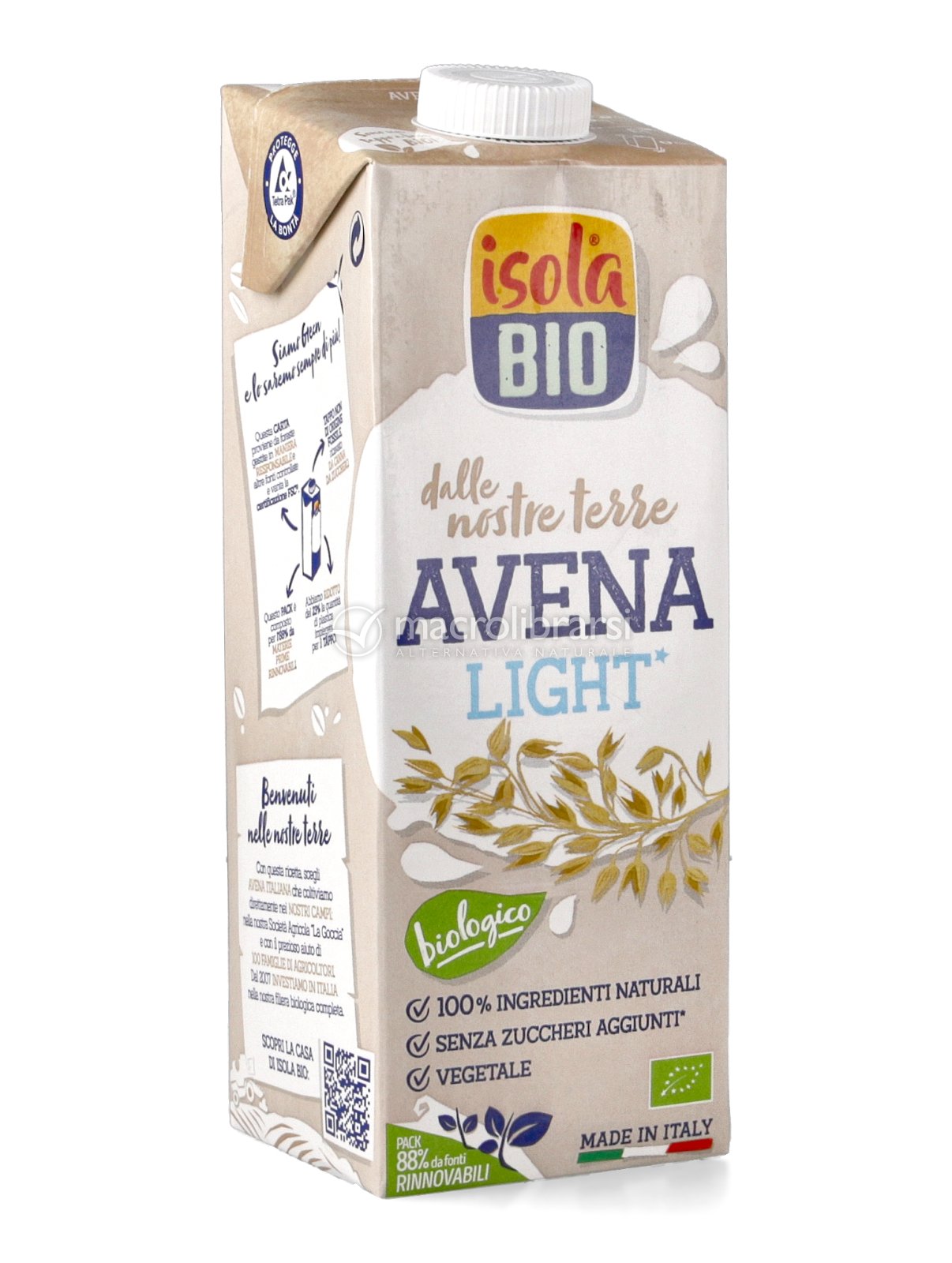 Bevanda Vegetale a base di Avena - Avena Light