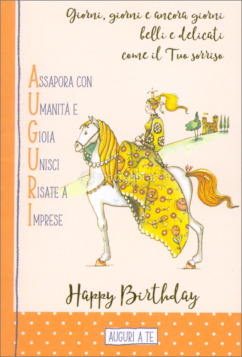 Biglietto di Auguri Lei - Buon Compleanno — Cartolina