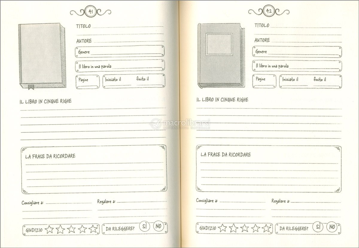 Booklovers Planner — Diari e Block notes