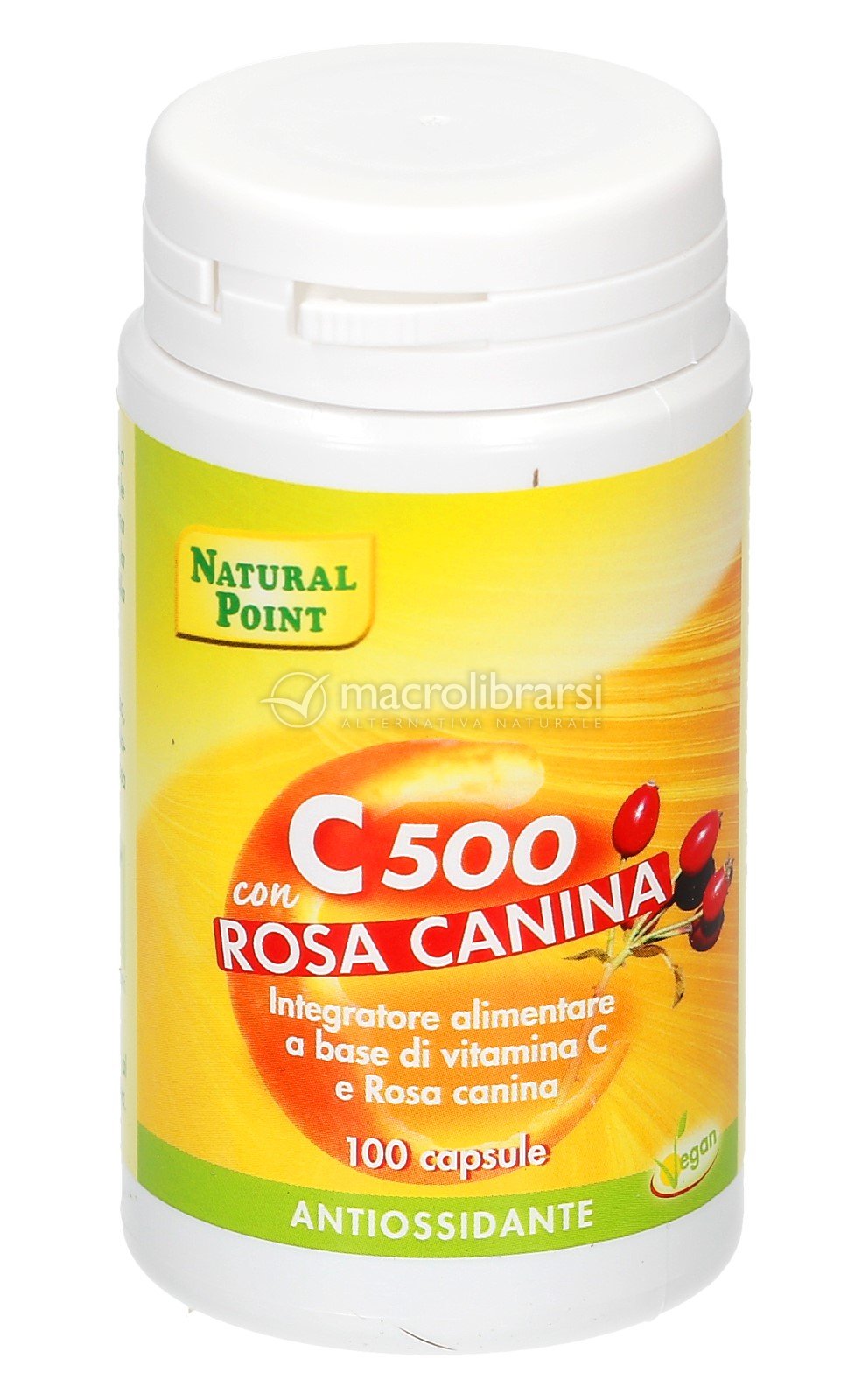 Vitamina C 500 con Rosa Canina Natural Point