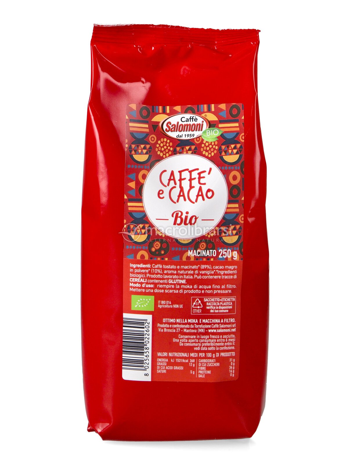 Caffè & caffè verde bio per moka CAFFÈ SALOMONI Agricoltura