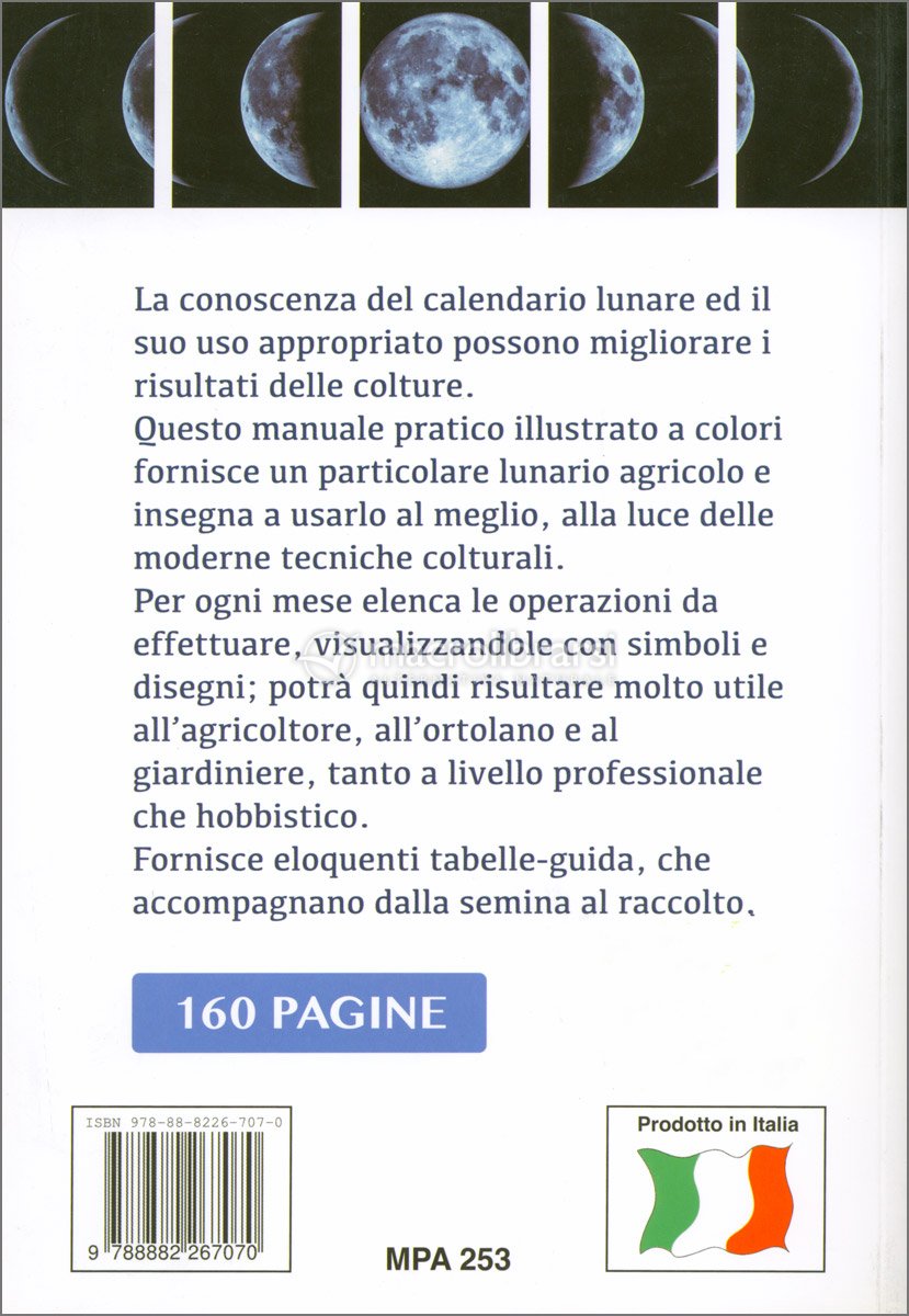 Calendario Lunare — Libro di Carlo Cavalli