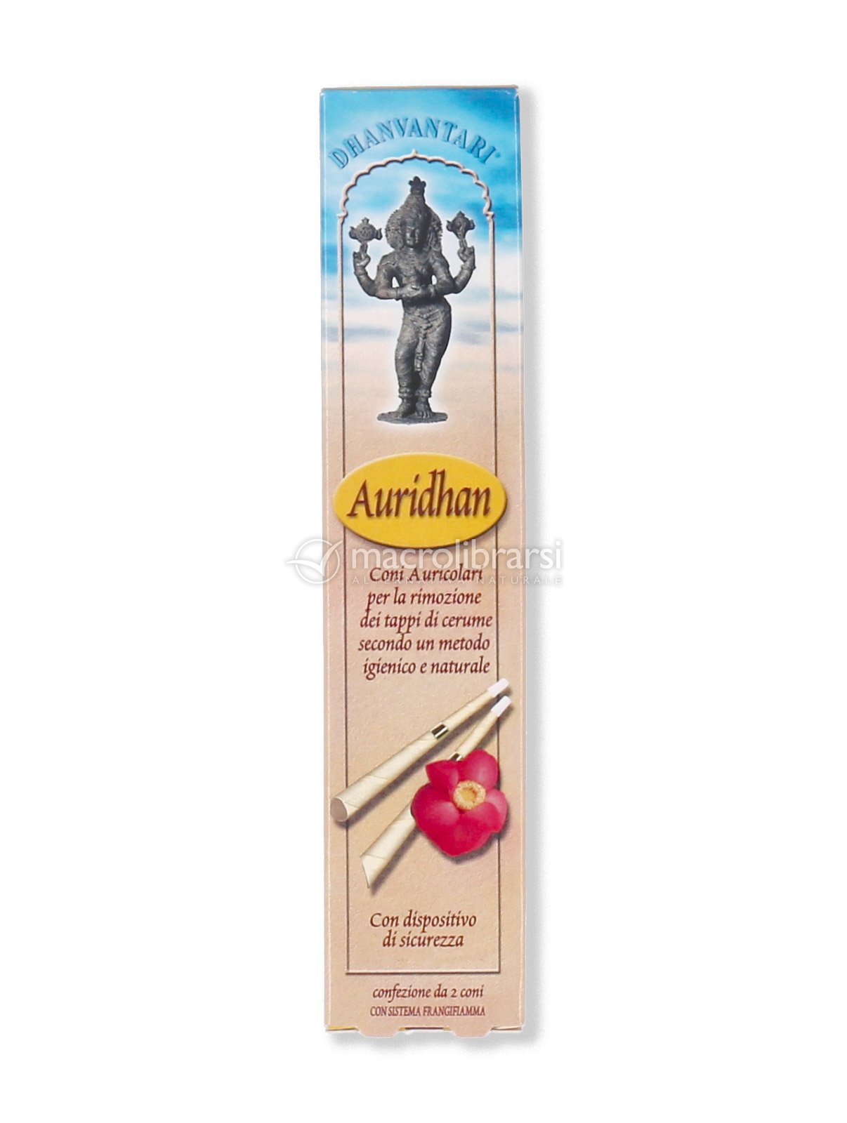 Candela per Orecchie Auridhan (2 coni) di Dhanvantari - Macrolibrarsi.it