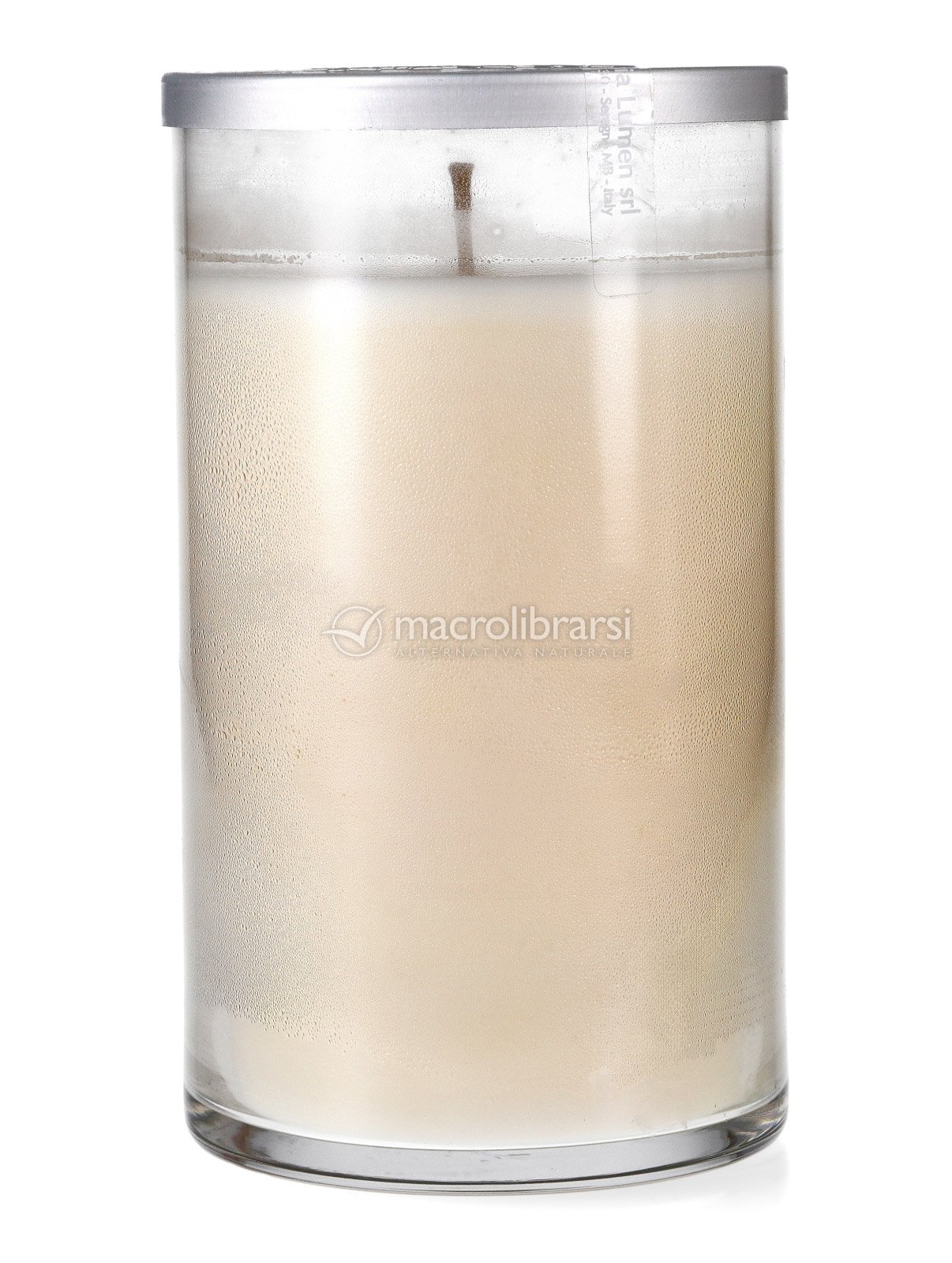 Candela In Barattolo Di Vetro Homéa Profumo Vaniglia, Ø9x8cm, 28 Ore Di Combustione