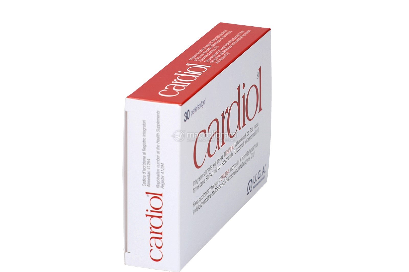 Cardiol - Omega 3 - EPA - DHA di U.G.A. Nutraceuticals - Macrolibrarsi.it