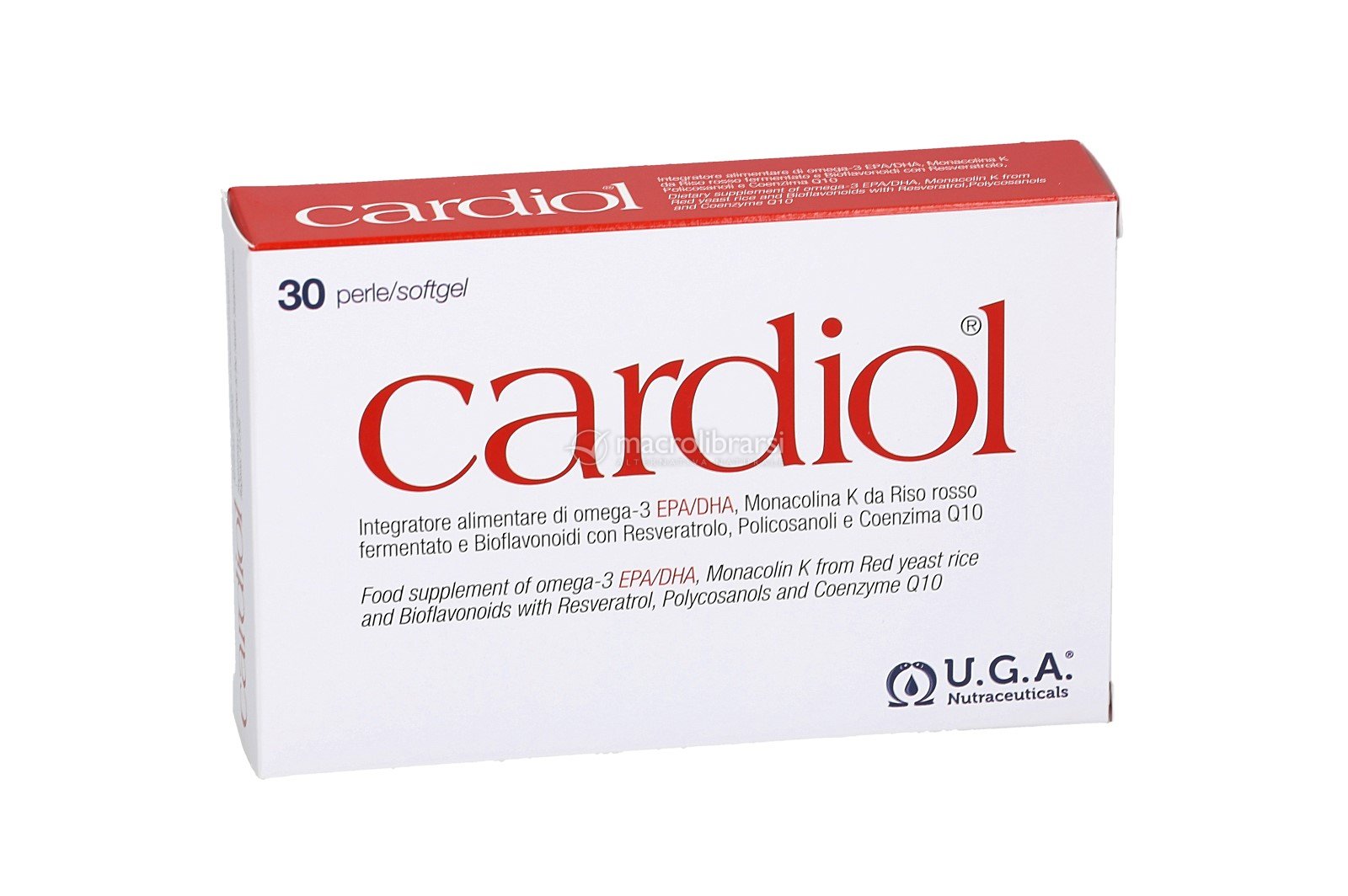 Cardiol - Omega 3 - EPA - DHA di U.G.A. Nutraceuticals - Macrolibrarsi.it