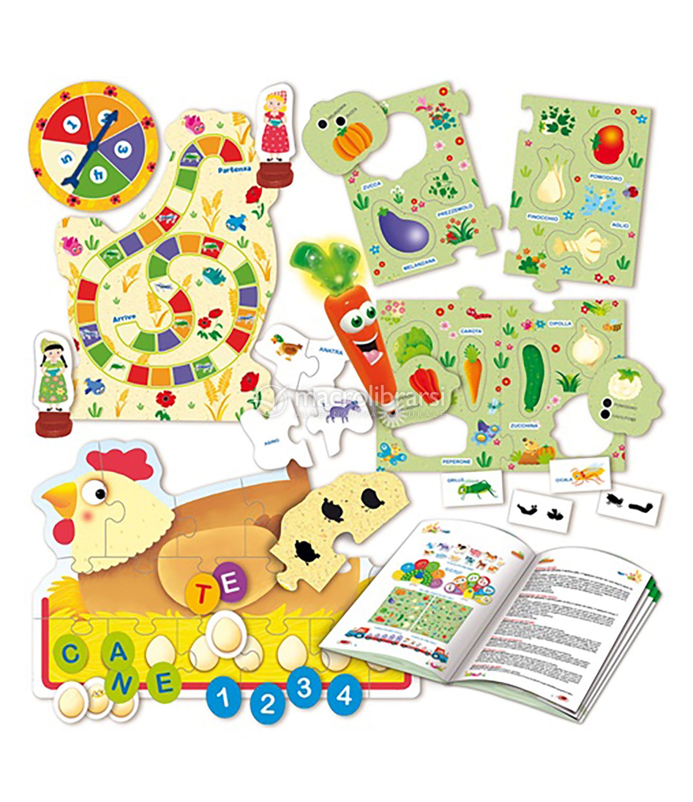 Carotina 50 Giochi di Lisciani Giochi - Macrolibrarsi.it