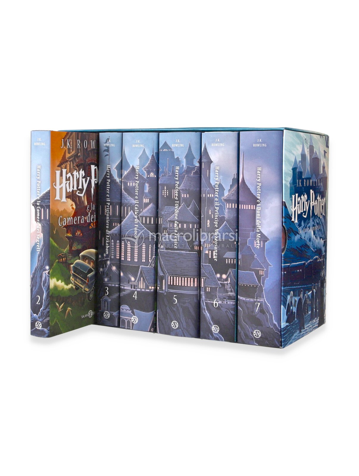 Cofanetto Harry Potter Completo - Edizione Castello di Hogwarts — Libro di  J.K. Rowling