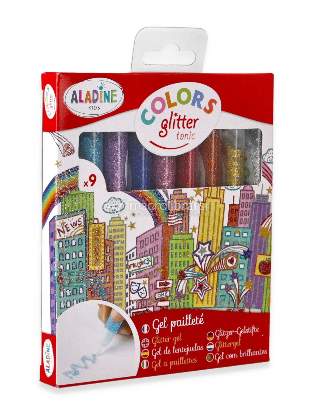 Colors Glitter - Pennarelli con Brillantini — Cancelleria