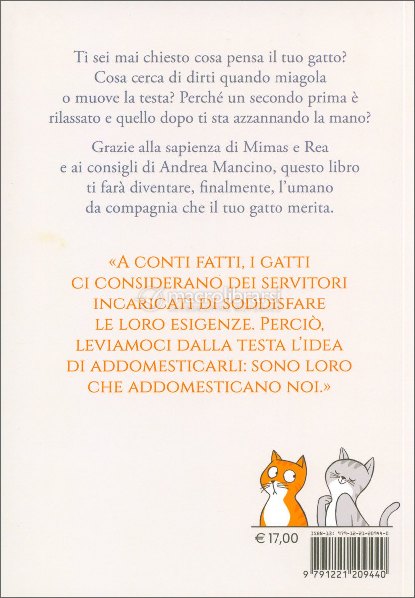 Come Farsi Addomesticare dal Proprio Gatto — Libro di Andrea Mancino