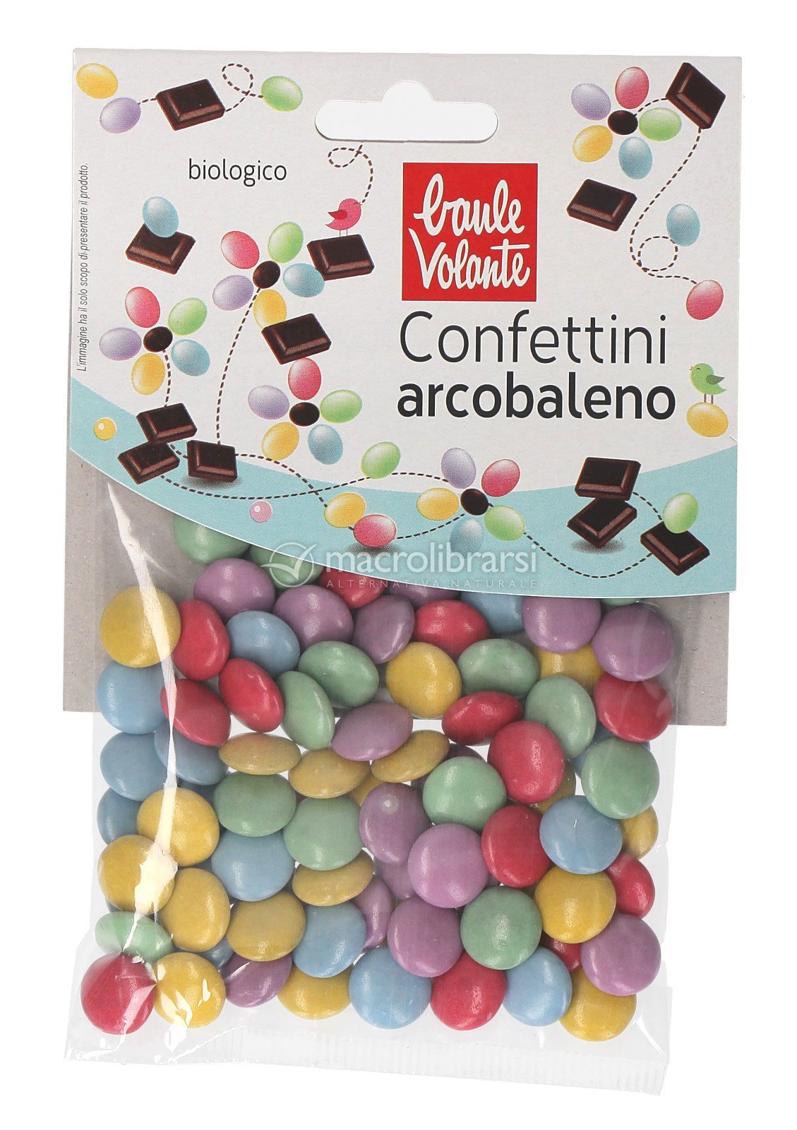 Decorazioni zucchero arcobaleno per dolci dolciando