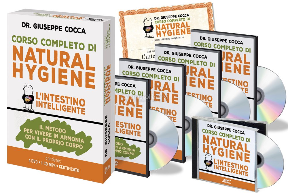 Corso Completo di Natural Hygiene - L'intestino Intelligente — Audiolibro  CD di Giuseppe Cocca