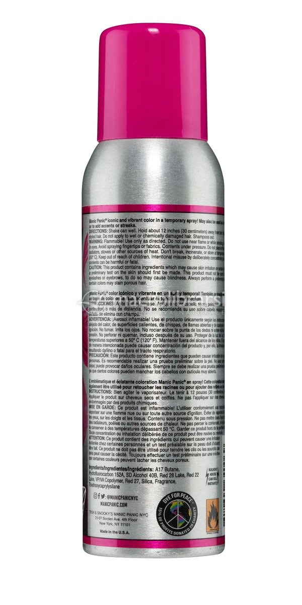 spray colore capelli temporaneo