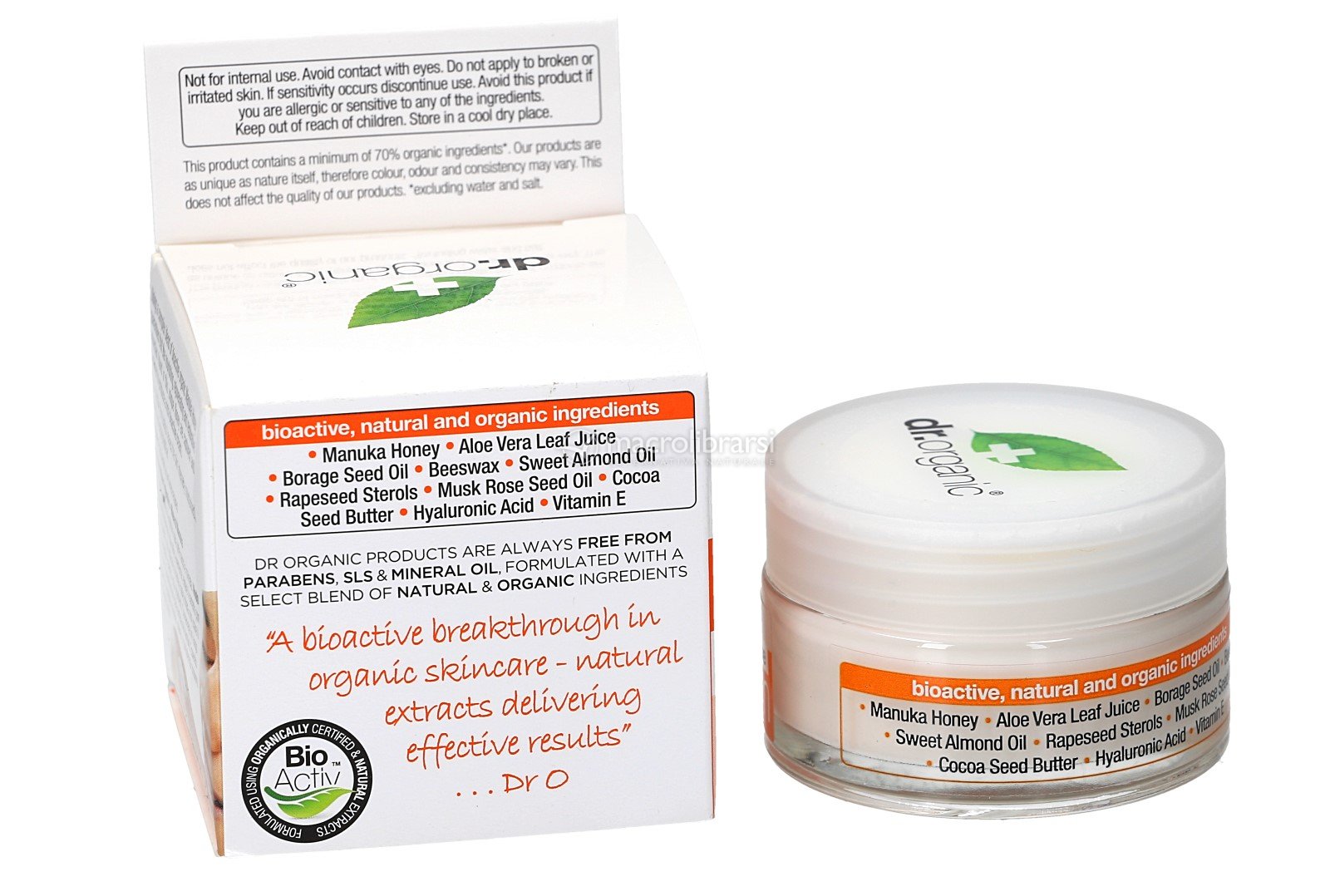 Dr Organic Organic Manuka Honey Rescue Cream