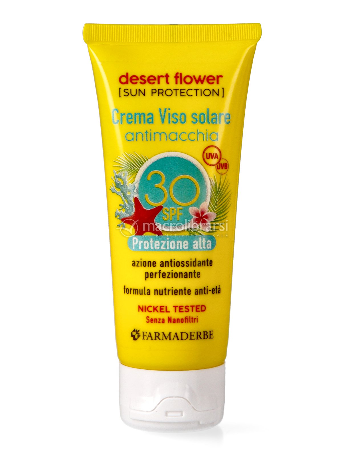 Crema Viso Solare Protezione 50 Antimacchie