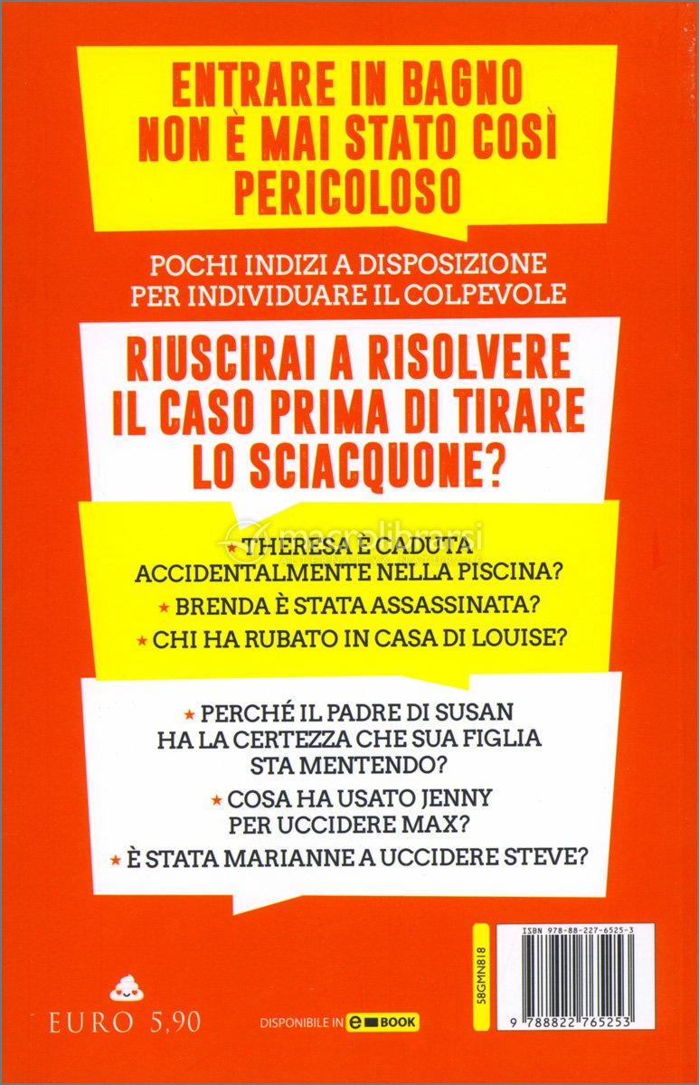 Crimini e Misteri da Risolvere Mentre Fai la Cacca — Libro di M